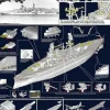 Trumpeter 03701BB-39 USS Arizona Schlachtschiff 1:200 Plastik Modellbausatz