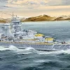 Trumpeter 05346DKM Blücher WWII Kreuzer 1:350 Plastik Modellbausatz