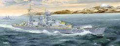 Trumpeter 05346DKM Blücher WWII Kreuzer 1:350 Plastik Modellbausatz