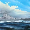 Trumpeter 05313DKM Prinz Eugen 1945 1:350 Plastikbausatz