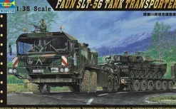 Trumpeter 00203Faun SLT-56 Panzer Schwerlasttransporter 1:35 Bausatz