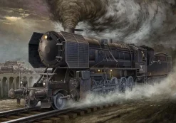 Trumpeter 00210Kriegslokomotive, Plastikmodellbausatz, BR-52, 1:35