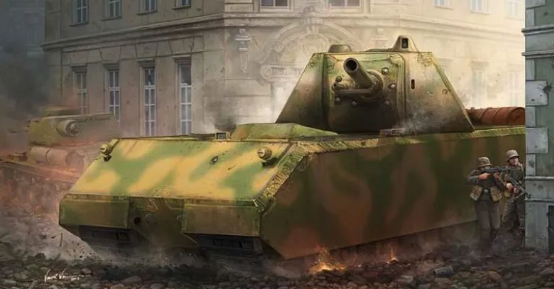 Trumpeter 09541Pz.Kpfw. VIII, Maus 1:35 Plastikbausatz
