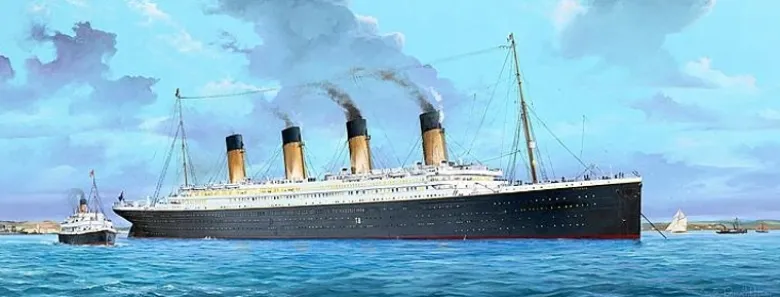 Trumpeter 03719RMS Titanic Passagierschiff mit Beleuchtung 1:200 Bausatz