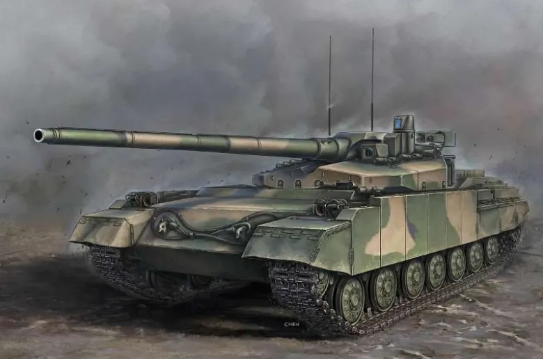 Trumpeter 09607Russian Object 490A 1:35 Modellbausatz