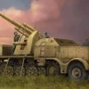 Trumpeter 09577Schwerer Zugkraftwagen 18 t with 8.8cm Flak 1:35 Bausatz
