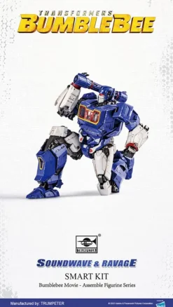 Trumpeter 03112Transformers TF-6 Soundwave & Ravage - Bausatz vorbemalt, ohne schneiden und kleben