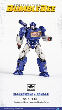 Trumpeter 03112Transformers TF-6 Soundwave & Ravage - Bausatz vorbemalt, ohne schneiden und kleben