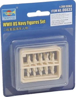Trumpeter 06633WWII US Navy Figuren Set 1:200