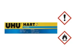 UHU 45525UHU hart Spezialkleber Tube mit Dosierspitze 125g