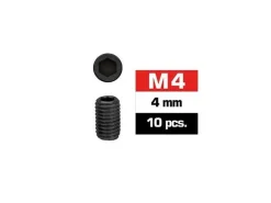 Ultimate Racing UR164404Madenschrauben M4 x 4mm (10 Stk.)