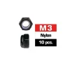 Ultimate Racing UR165300Muttern - M3 Nylon selbstsichernd - 10 Stück