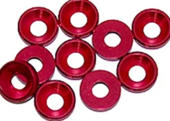 Ultimate Racing UR1501-RKonische Aluminium Scheiben 3mm rot (10)