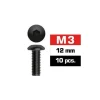 Ultimate Racing UR162312Schrauben - Rundkopf - Hex (Allen) - M3 x 12mm (10 Stk.)
