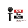 Ultimate Racing UR162320Schrauben - Rundkopf - Hex (Allen) - M3 x 20mm (10 Stk.)