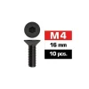 Ultimate Racing UR161416Senkkopf - Hex (Allen) - M4 x 16mm