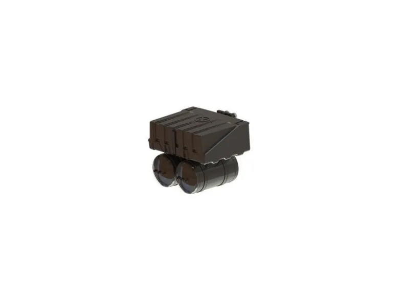 Wedico 897-WBatteriekasten mit Druckluftkessel schwarz mit Halter