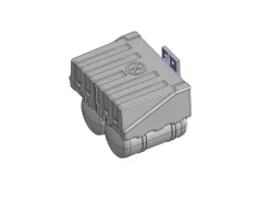 Wedico 897-WBatteriekasten mit Druckluftkessel schwarz mit Halter