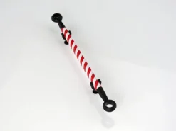 Wedico 436-WMetall Abschleppstange rot/weis mit Halter