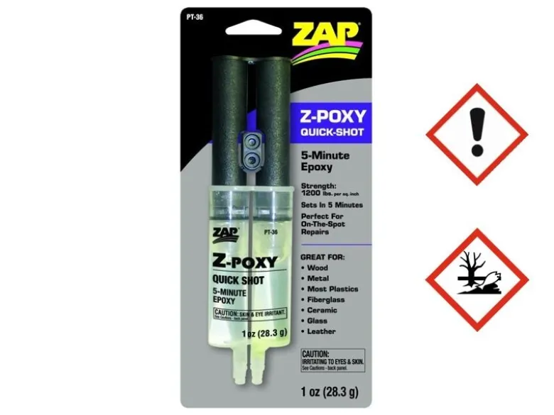 Zap PT36Zweiteiliger Epoxidkleber 5 Minuten - 28,3g