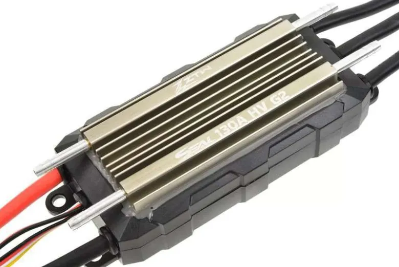 ZTW ZT-7130310Seal 130A HV SBEC G2 - 6-14S Lipo - SBEC 6-7.4-8.4V/10A Brushless Regler für Schiffe